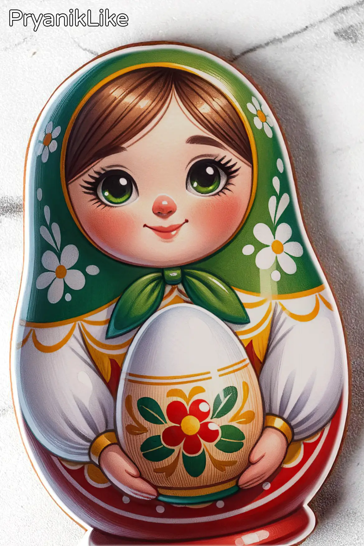 Пряник матрешка (ооооочень много)